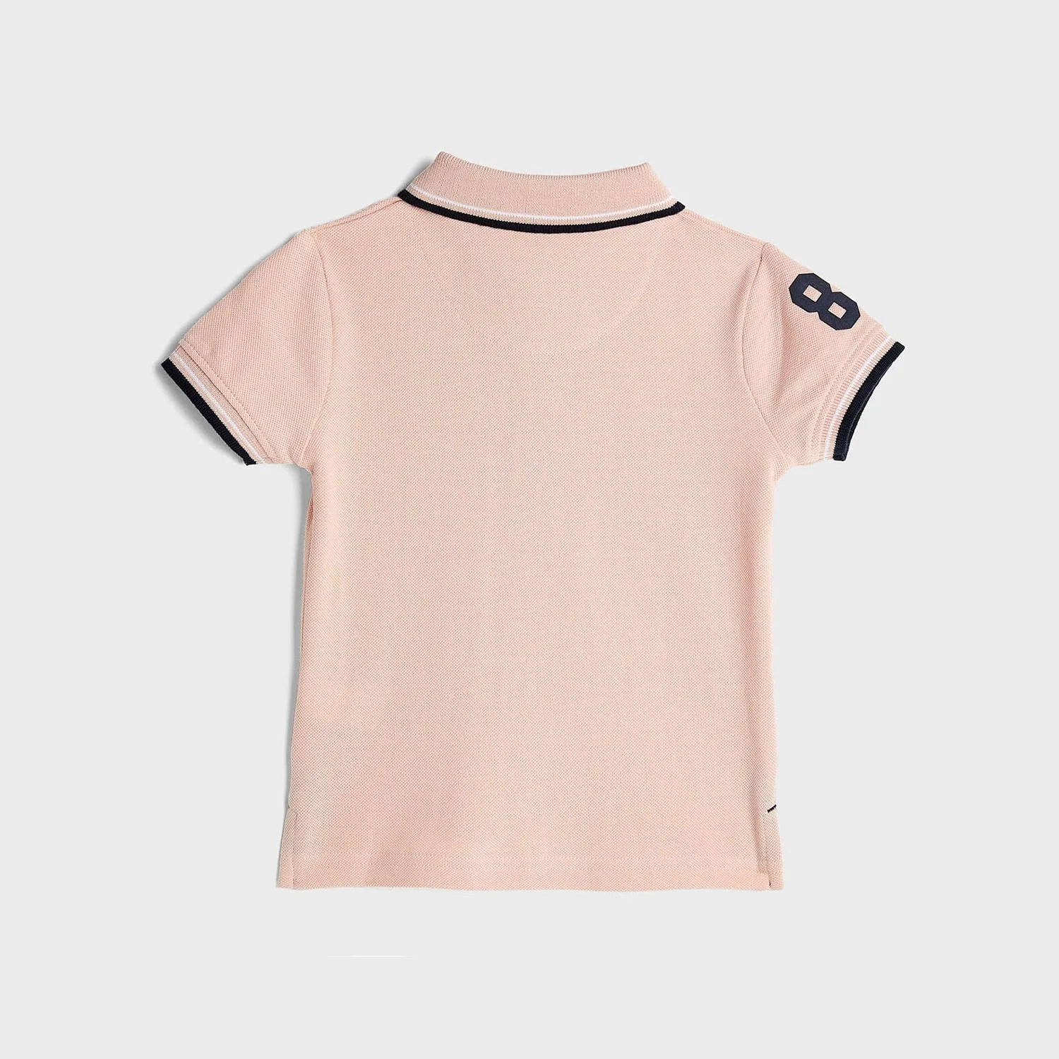 تی شرت پولو پسرانه R&B Boys مدل 325-0145IB165-6 با حاشیه های متضاد و آستین کوتاه تی شرت پولو پسرانه R&B Boys مدل 325-0145IB165-6 با حاشیه های متضاد و آستین کوتاه