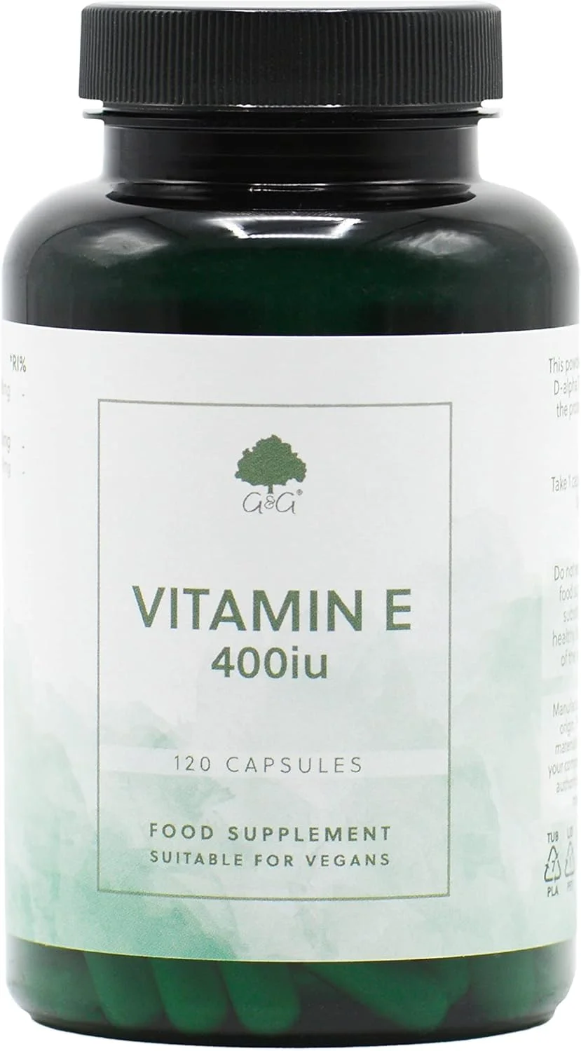 G&G Vitamins Vitamin E 400iu Natural D-Alpha Capsules