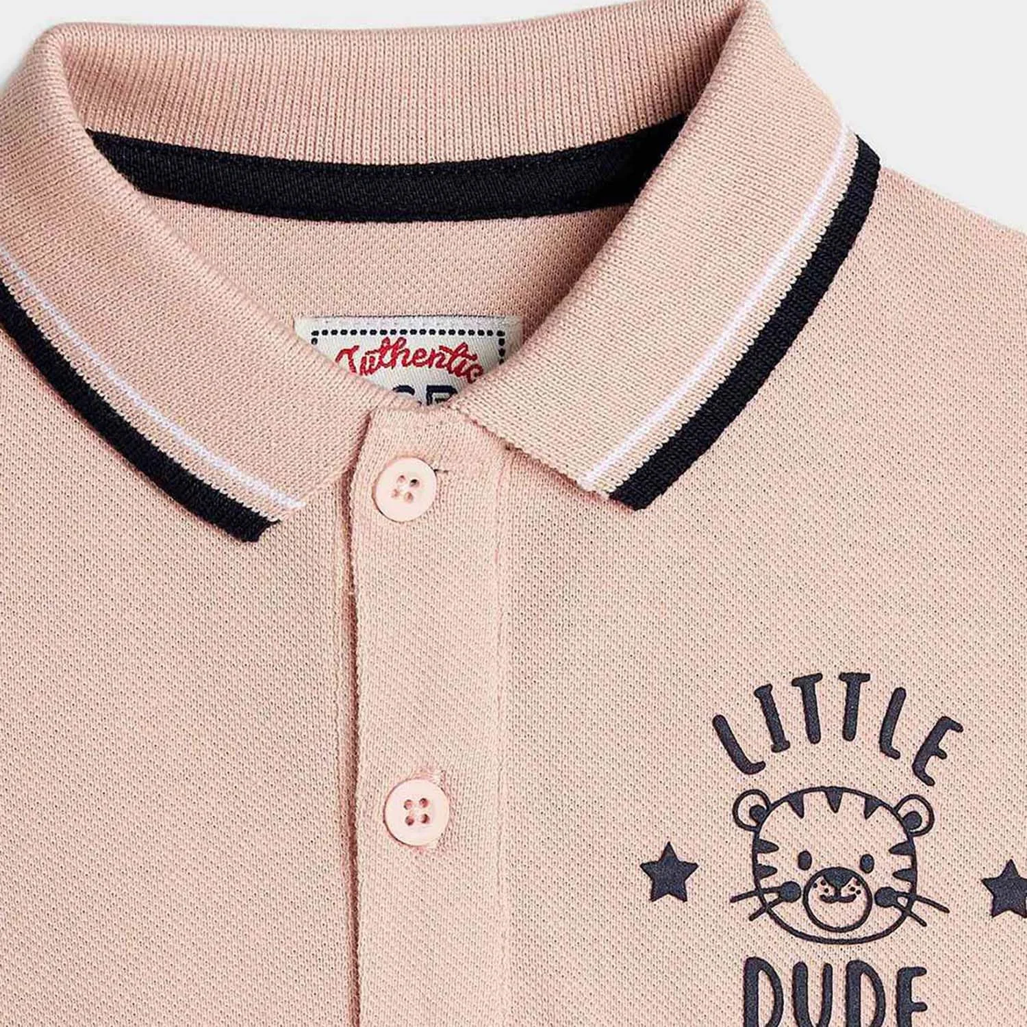 تی شرت پولو پسرانه R&B Boys مدل 325-0145IB165-6 با حاشیه های متضاد و آستین کوتاه تی شرت پولو پسرانه R&B Boys مدل 325-0145IB165-6 با حاشیه های متضاد و آستین کوتاه