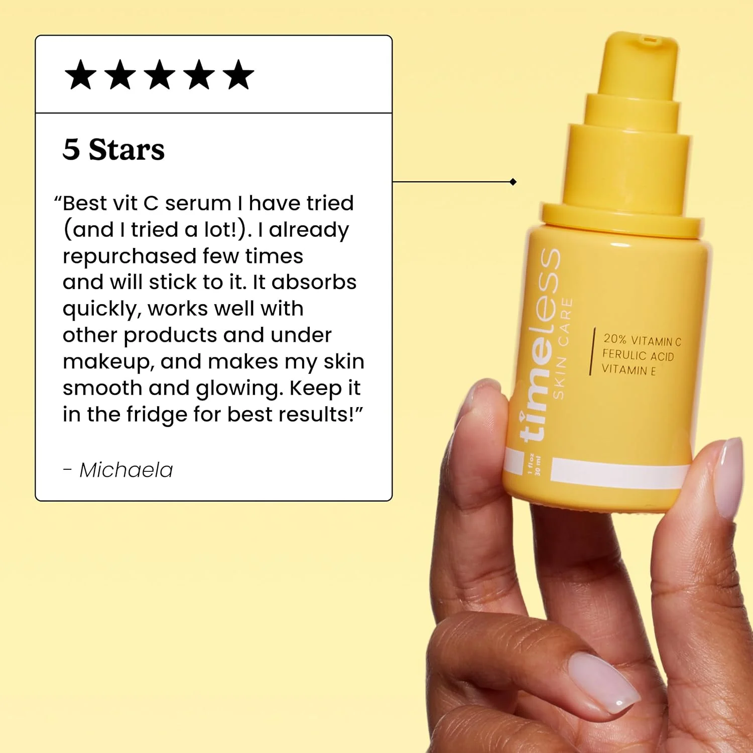 سرم ویتامین C 20% + E و فرولیک اسید تایملس، 30 میلی لیتر سرم ویتامین C 20% + E و فرولیک اسید تایملس، 30 میلی لیتر