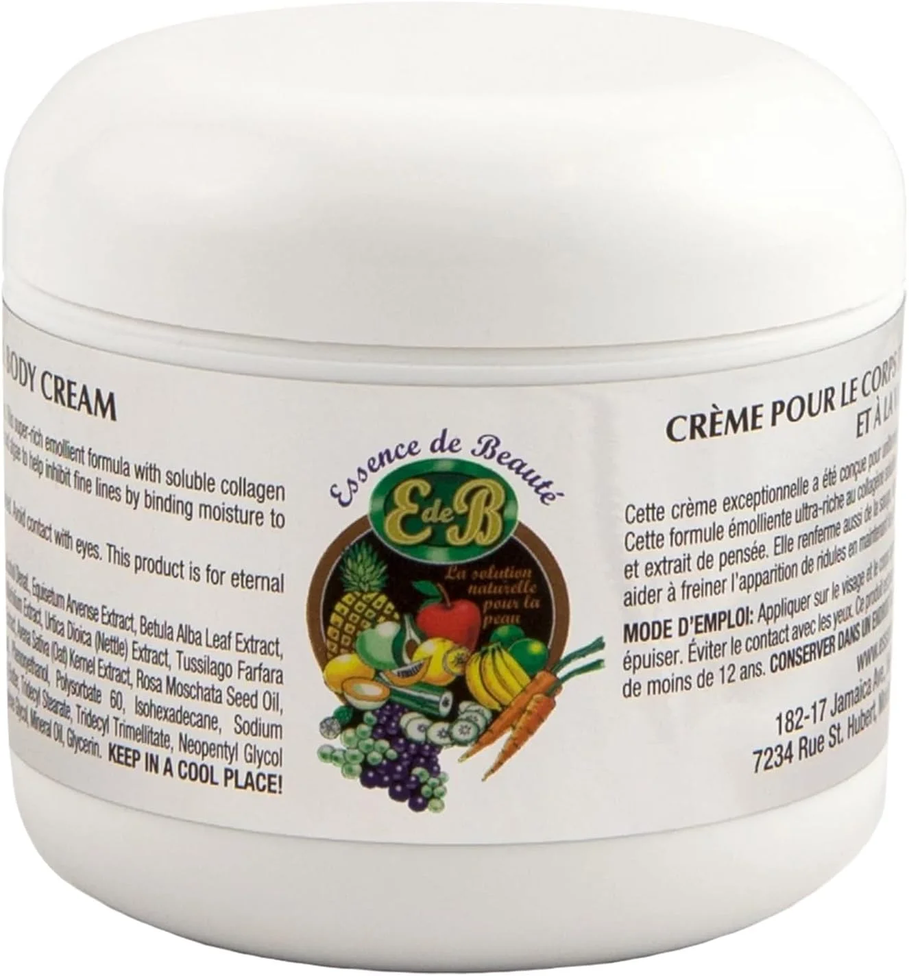 کرم صورت و بدن کلاژن + ویتامین E اسنس دو بوته، 113 گرم کرم صورت و بدن کلاژن + ویتامین E اسنس دو بوته، 113 گرم