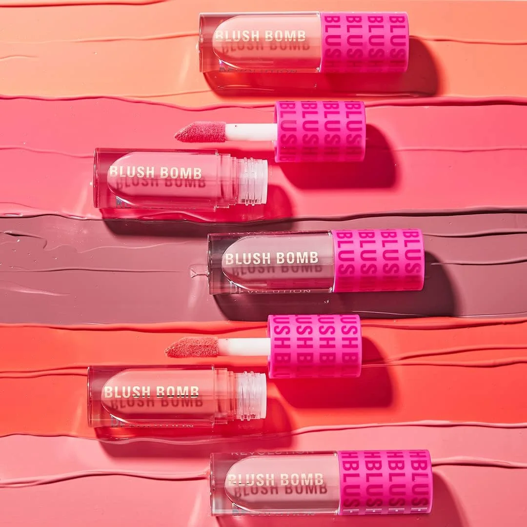 رولوشن بیوتی، رژگونه کرمی بلاش بامب، آرایش سبک و فرمول کرمی برای پایانی شبنمدار، غنی شده با ویتامین E، دالی رز، 4.5 میلی لیتر رولوشن بیوتی، رژگونه کرمی بلاش بامب، آرایش سبک و فرمول کرمی برای پایانی شبنمدار، غنی شده با ویتامین E، دالی رز، 4.5 میلی لیتر