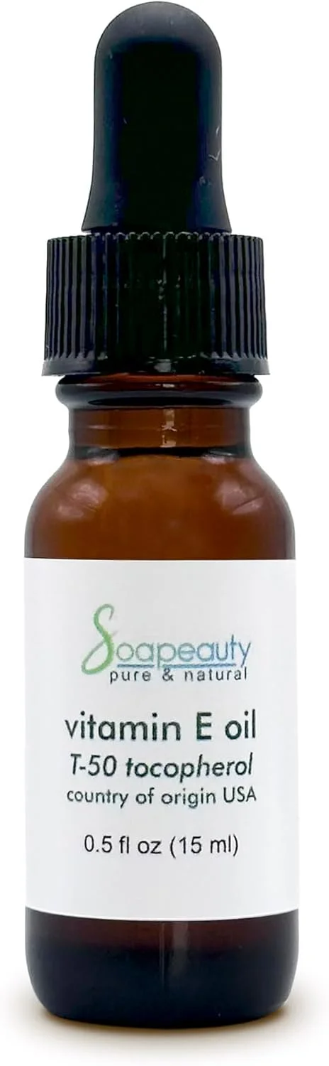 روغن ویتامین E سوپیوتی توکوفرول T-50 | 100% خالص و طبیعی | پوست، صورت، بدن، ناخن، جای زخم، لکه های تیره، ضد پیری، ترمیم کننده | مرطوب کننده چند منظوره 15 میلی لیتر