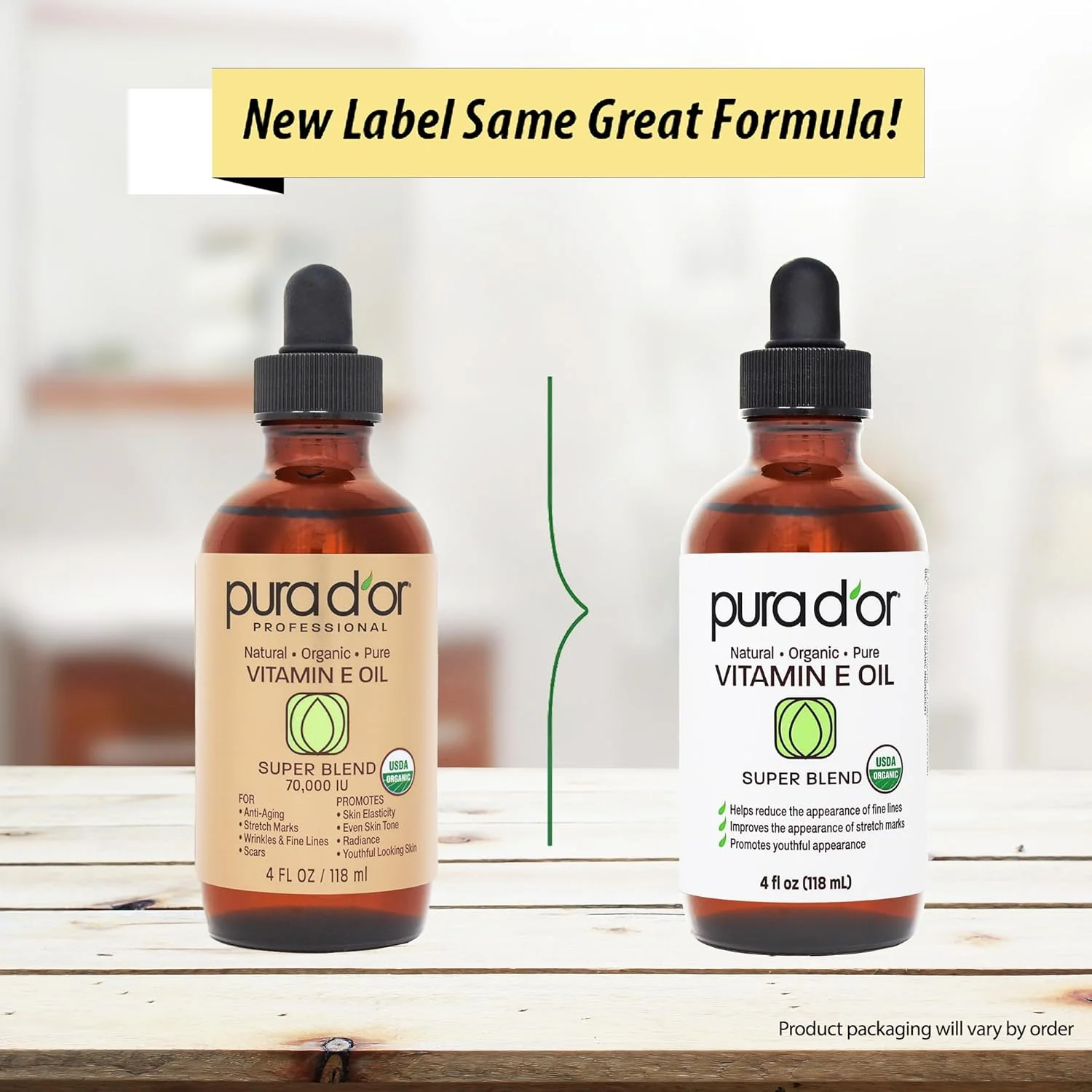 روغن ویتامین E ارگانیک PURA D'OR (118 میلی لیتر) روغن ویتامین E ارگانیک PURA D'OR (118 میلی لیتر)