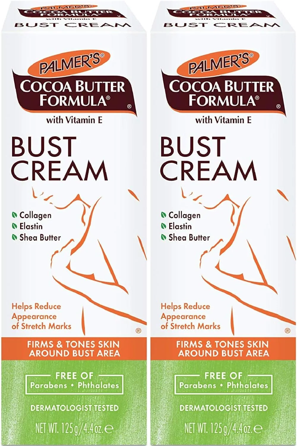 کرم سینه حاوی فرمول کره کاکائو پالمرز به همراه ویتامین E (125 گرم)