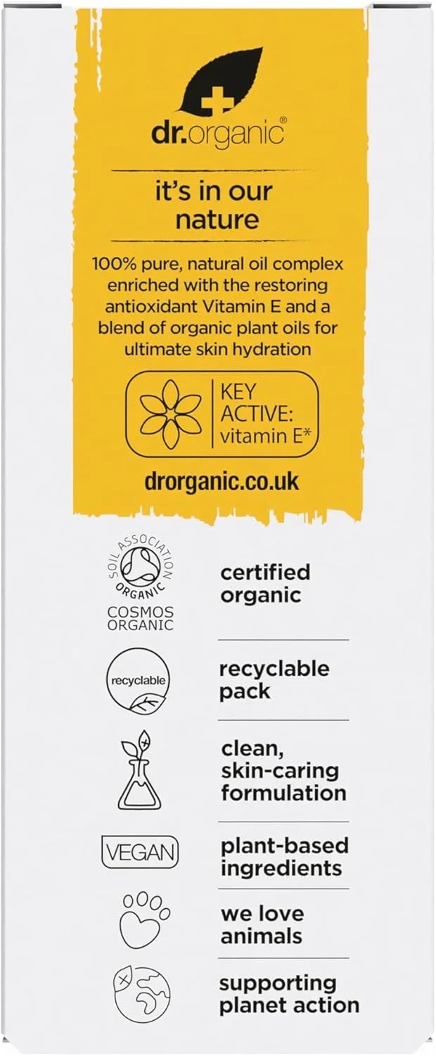 روغن خالص ویتامین E دکتر ارگانیک 50 میلی لیتر روغن خالص ویتامین E دکتر ارگانیک 50 میلی لیتر