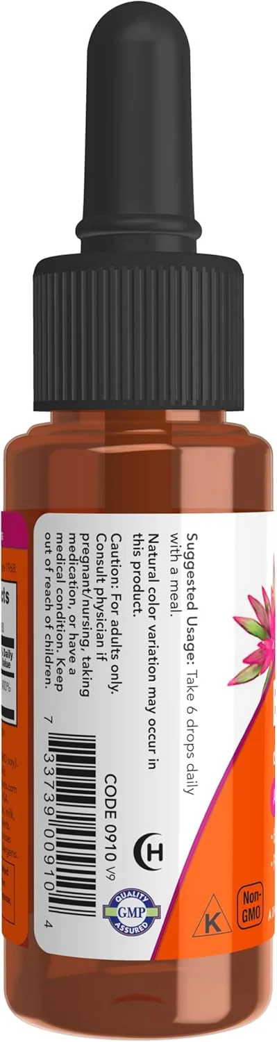 NOW Supplements, Natural Vitamin E Liquid (D-Alpha Tocopherol), Antioxidant Protection, 1 Ounce NOW Supplements, Natural Vitamin E Liquid (D-Alpha Tocopherol), Antioxidant Protection, 1 Ounce