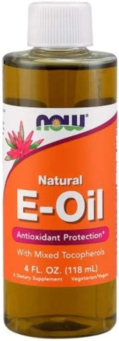 NOW Antioxidant Protection Natural Vitamin E Oil with Mixed Tocopherols