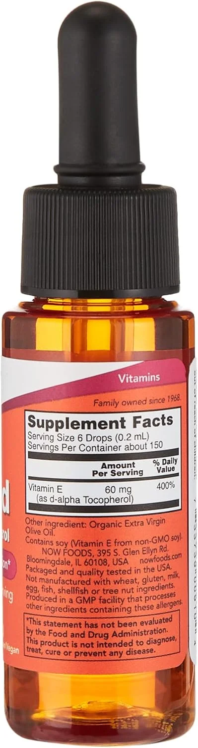 Now Foods Vitamin E Liquid 13650 Iu - 1 Oz Now Foods Vitamin E Liquid 13650 Iu - 1 Oz