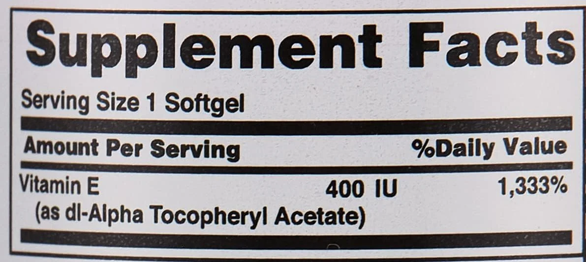 ویتامین ای Nature's Bounty، 400 واحد بین المللی ویتامین ای Nature's Bounty، 400 واحد بین المللی