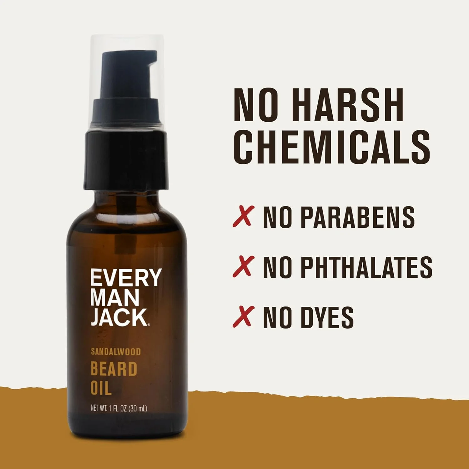 روغن ریش Every Man Jack - مرطوب کننده و نرم کننده ریش - تسکین دهنده خارش و پوسته پوسته شدن - رایحه ملایم چوب صندل - ساخته شده با مواد مشتق شده طبیعی مانند ویتامین E، روغن آرگان و روغن گل گاوزبان - 1 اونس روغن ریش Every Man Jack - مرطوب کننده و نرم کننده ریش - تسکین دهنده خارش و پوسته پوسته شدن - رایحه ملایم چوب صندل - ساخته شده با مواد مشتق شده طبیعی مانند ویتامین E، روغن آرگان و روغن گل گاوزبان - 1 اونس
