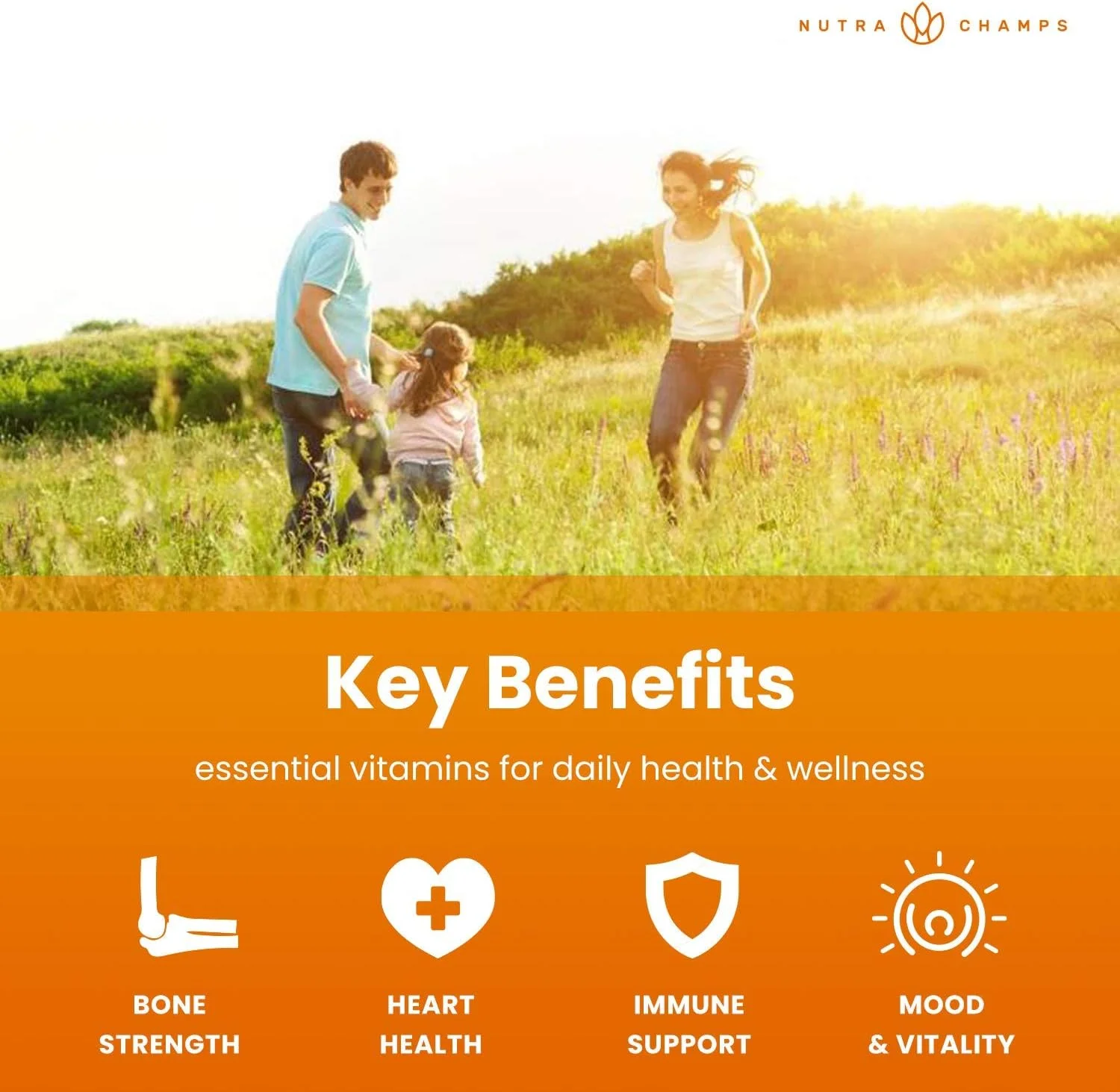 قطره های ویتامین D3 K2 | ویتامین D3 مایع 5000 IU و K2 D3 با MK7 | قطره های ویتامین D برای کودکان | سلامت استخوان ها، قلب و سیستم ایمنی | ویتامین D مایع در روغن MCT برای جذب بهتر از کپسول ها و پاستیل ها