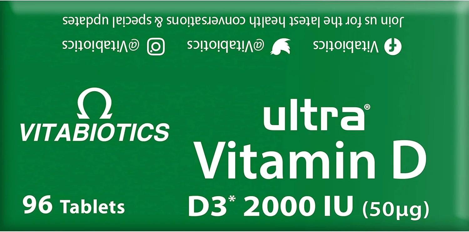 ویتا بیوتیکس اولترا ویتامین D3 2000iu، 96 قرص