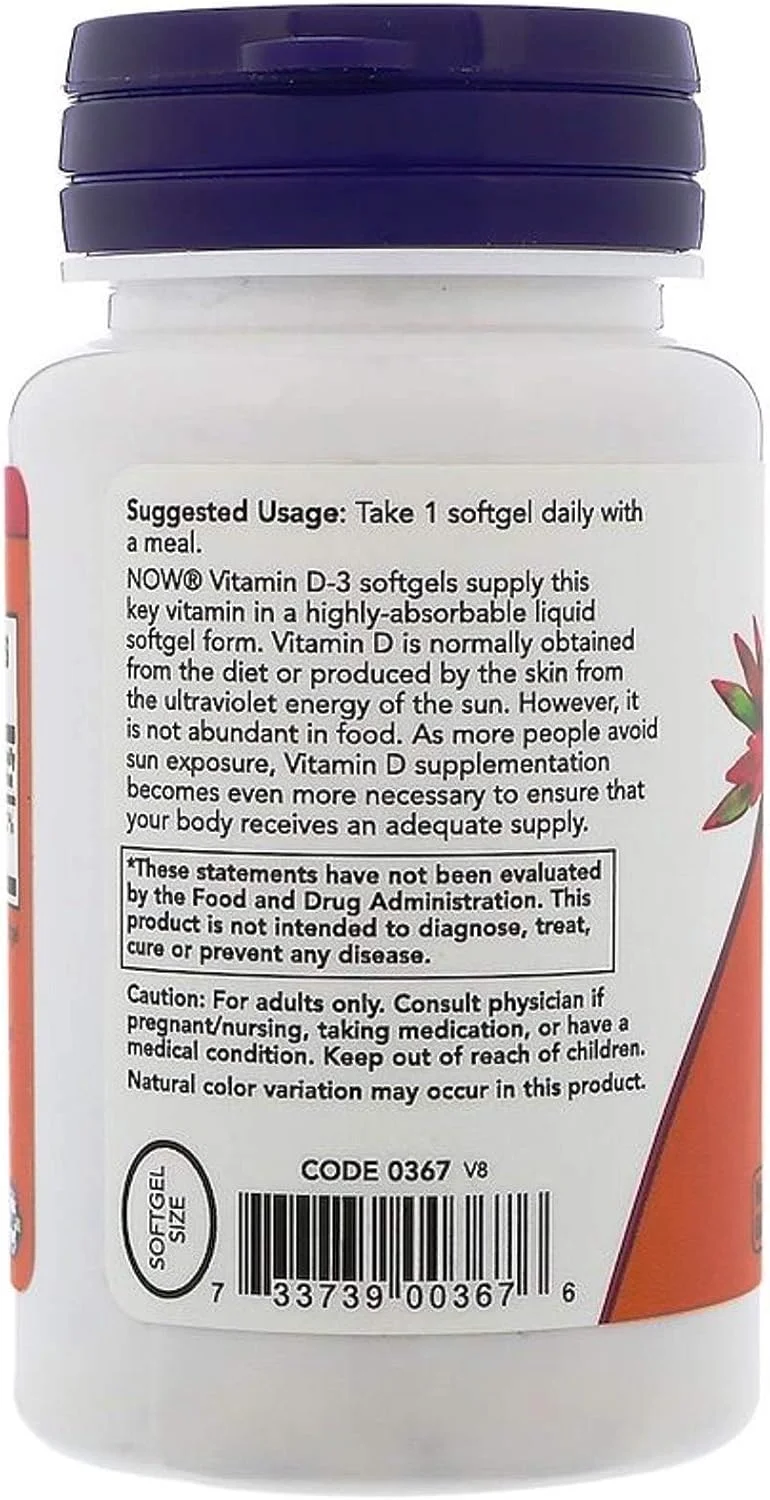 نَو فودز ویتامین D-3 2000iu، 120 سافت ژل نَو فودز ویتامین D-3 2000iu، 120 سافت ژل