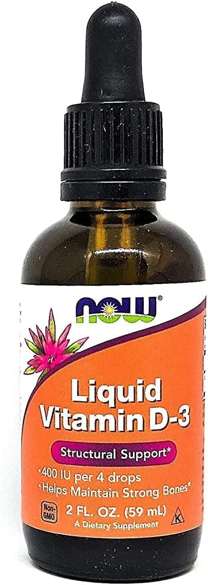 نو فودز - ویتامین D-3 مایع 2 اونس مایع