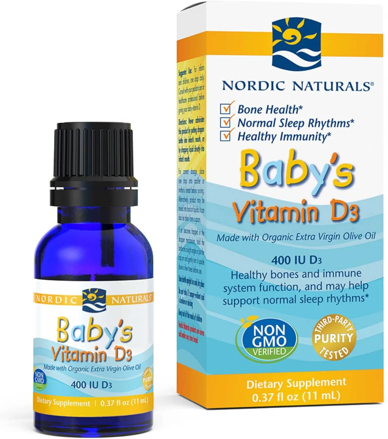 قطره ویتامین D3 کودک نوریک نچرالز، 11 میلی لیتر