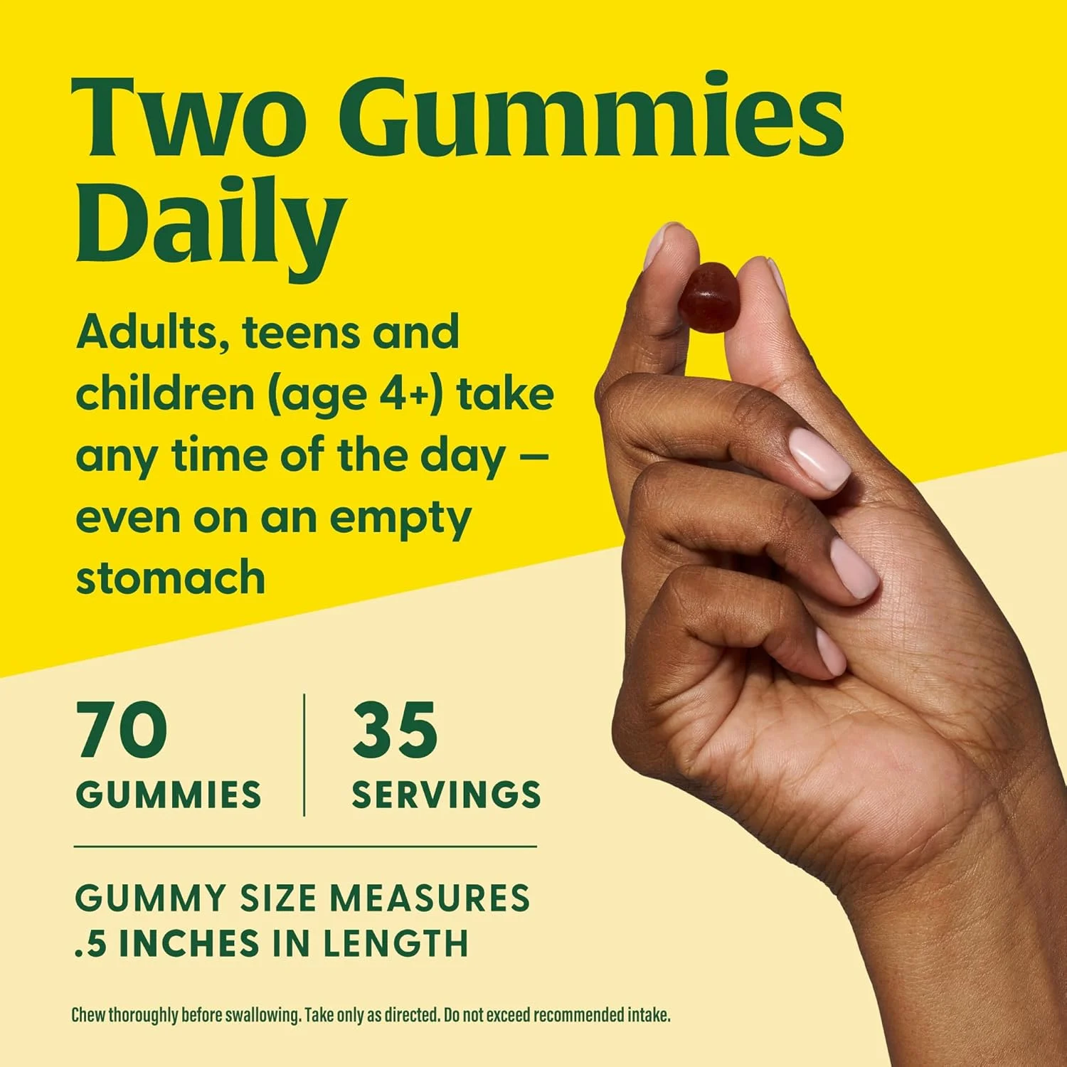 پاستیل ویتامین D3 2000 IU مگا فود (50 میکروگرم) - مکمل حمایت از استخوان، عضله و سیستم ایمنی - ارگانیک USDA، غیر GMO، میوه های مخلوط، 70 پاستیل 35 سروینگ