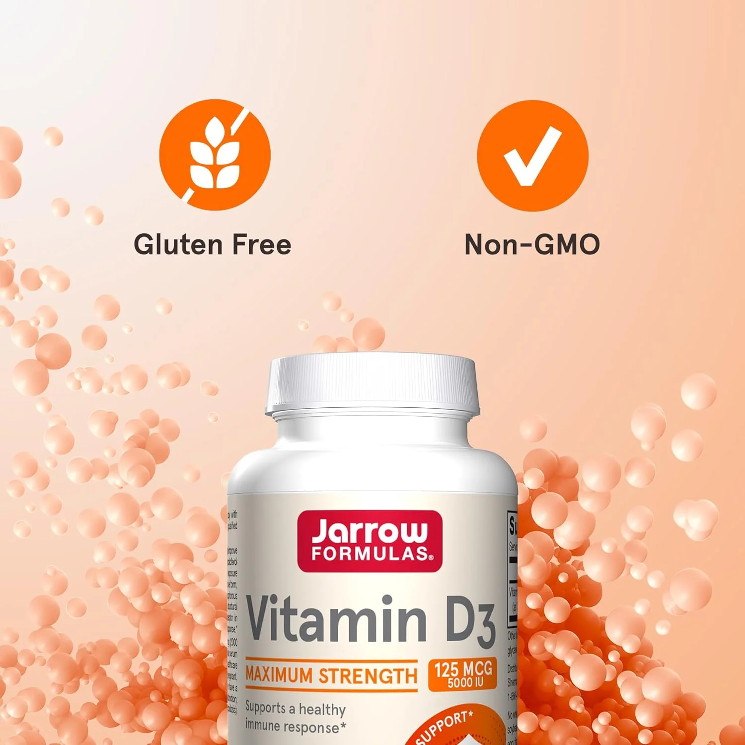 جارو فرمولاز ویتامین D3 5000 IU - سلامت استخوان، پشتیبانی از سیستم ایمنی و پشتیبانی از متابولیسم کلسیم - مکمل غذایی - 100 سروینگ (سافت ژل) جارو فرمولاز ویتامین D3 5000 IU - سلامت استخوان، پشتیبانی از سیستم ایمنی و پشتیبانی از متابولیسم کلسیم - مکمل غذایی - 100 سروینگ (سافت ژل)