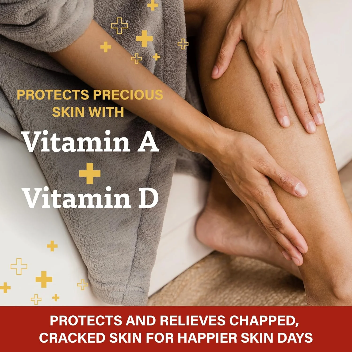 A+D First Aid Ointment - Moisturizing Skin Protectant for Dry Cracked Hands, Elbows, heals and lips - Use After Hand Washing ? 1.5 oz Tube