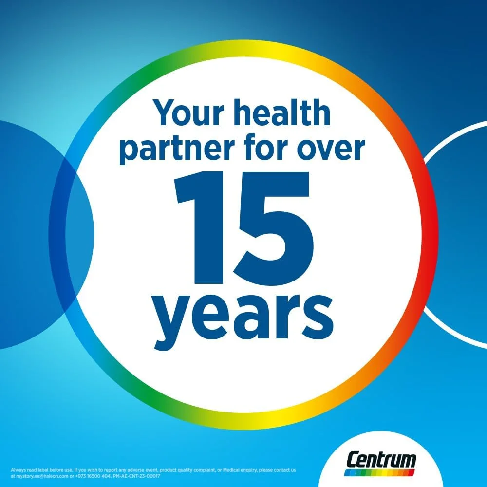 سنتروم مردان، مولتی ویتامین برای مردان، حاوی ویتامین C، ویتامین D3، ویتامین B1، B2، B3، منیزیم و سایر مواد مغذی، پشتیبانی از سلامت عضلات، افزایش انرژی، 60 قرص سنتروم مردان، مولتی ویتامین برای مردان، حاوی ویتامین C، ویتامین D3، ویتامین B1، B2، B3، منیزیم و سایر مواد مغذی، پشتیبانی از سلامت عضلات، افزایش انرژی، 60 قرص