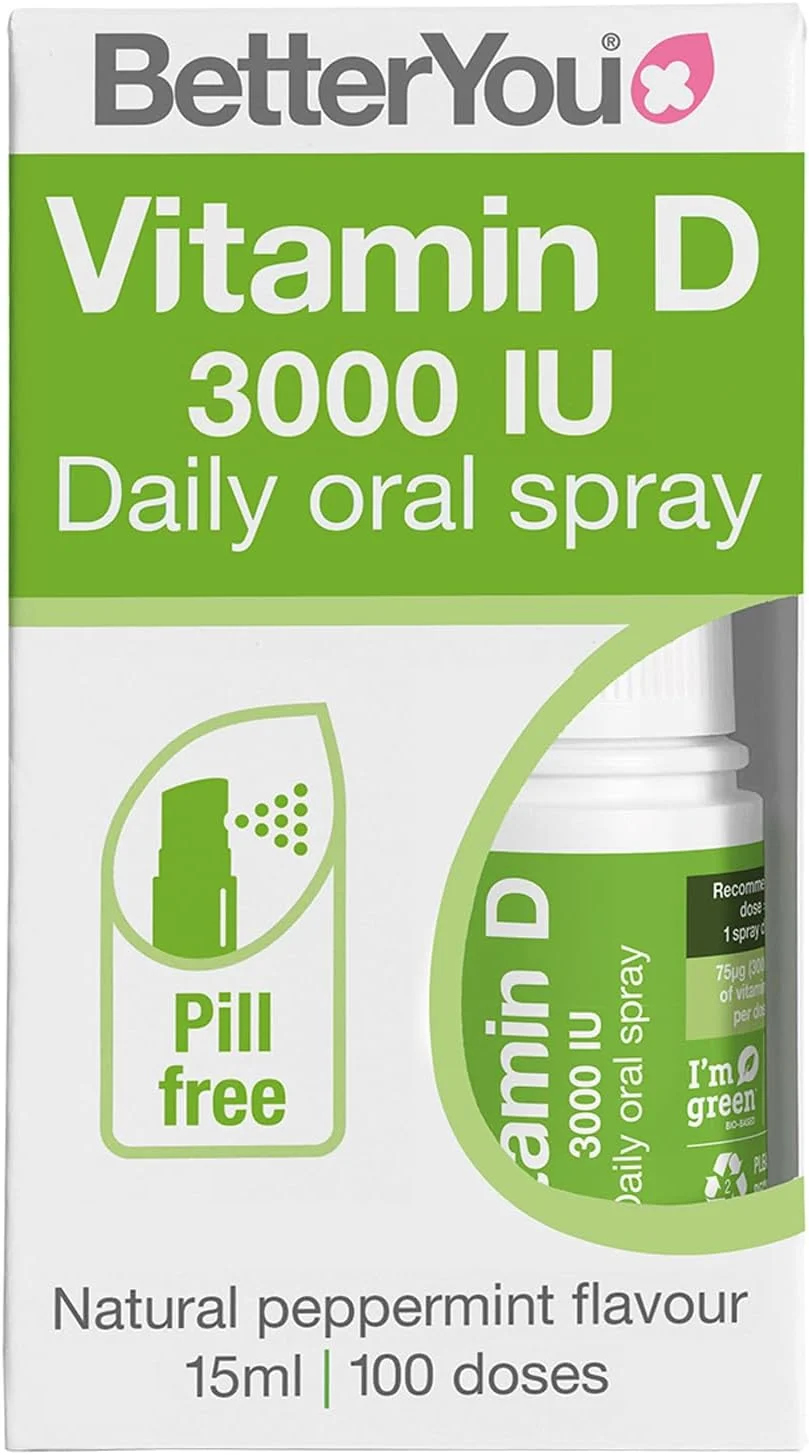 اسپری ویتامین D با دوز 3000 واحد بین المللی BETTERYOU Dlux اسپری ویتامین D با دوز 3000 واحد بین المللی BETTERYOU Dlux
