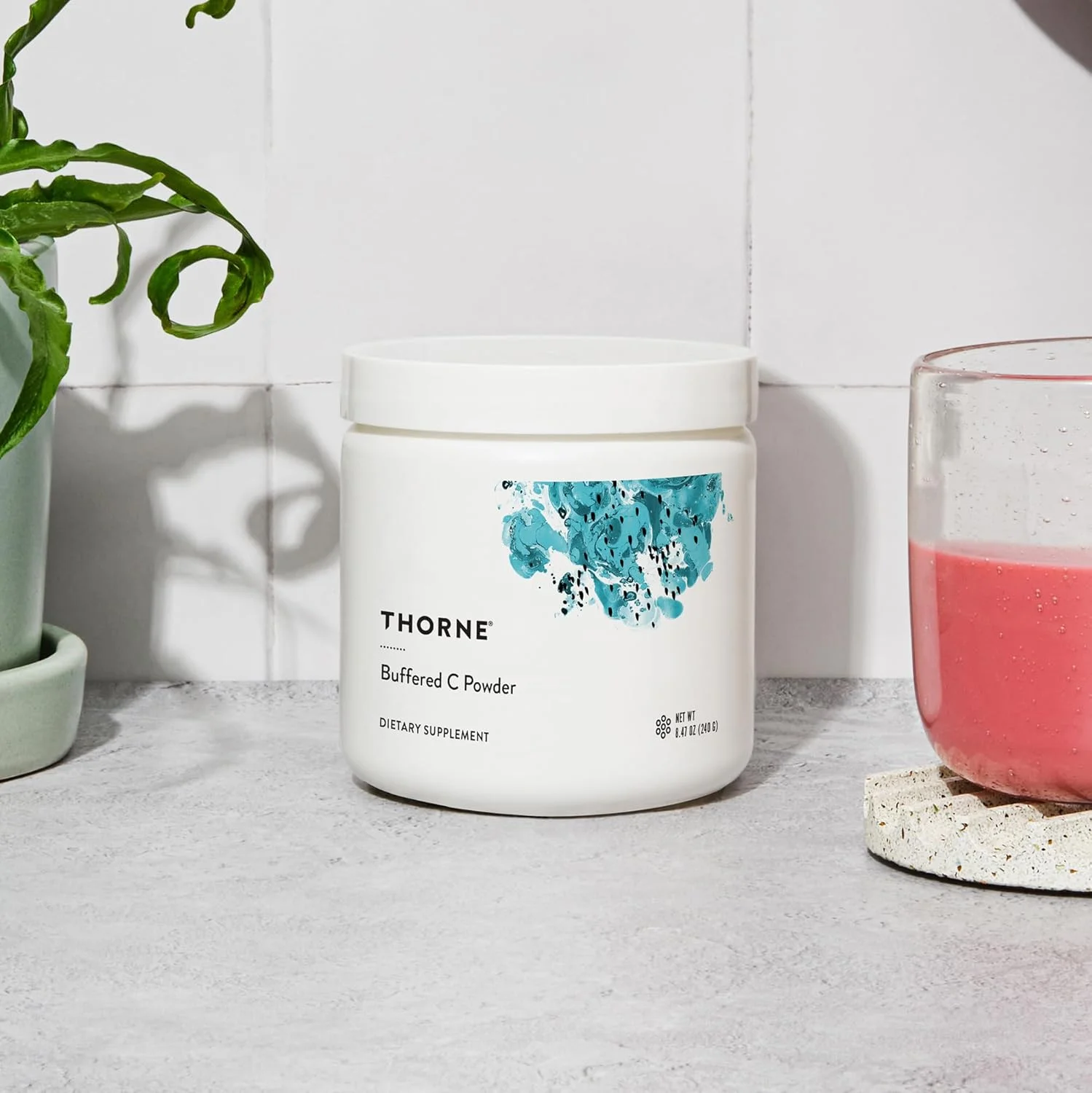 پودر ویتامین C بافر شده THORNE - ویتامین C (اسید آسکوربیک) به همراه کلسیم، منیزیم و پتاسیم - 231 گرم پودر ویتامین C بافر شده THORNE - ویتامین C (اسید آسکوربیک) به همراه کلسیم، منیزیم و پتاسیم - 231 گرم
