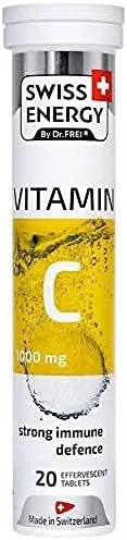 قرص جوشان ویتامین C 1000 میلی گرم دکتر فری، طعم لیمو، تقویت سیستم ایمنی، 20 عدد قرص جوشان ویتامین C 1000 میلی گرم دکتر فری، طعم لیمو، تقویت سیستم ایمنی، 20 عدد