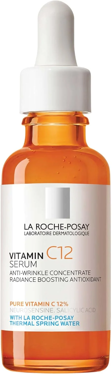 سرم صورت ضد پیری حاوی 12% ویتامین C خالص La Roche Posay مناسب انواع پوست 30 میلی لیتر