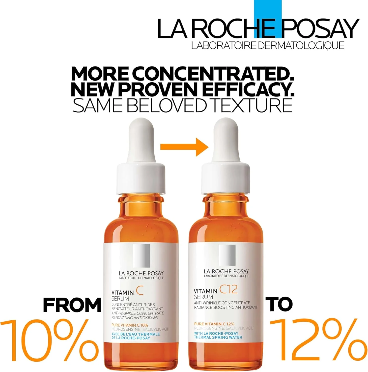 سرم صورت ضد پیری حاوی 12% ویتامین C خالص La Roche Posay مناسب انواع پوست 30 میلی لیتر سرم صورت ضد پیری حاوی 12% ویتامین C خالص La Roche Posay مناسب انواع پوست 30 میلی لیتر