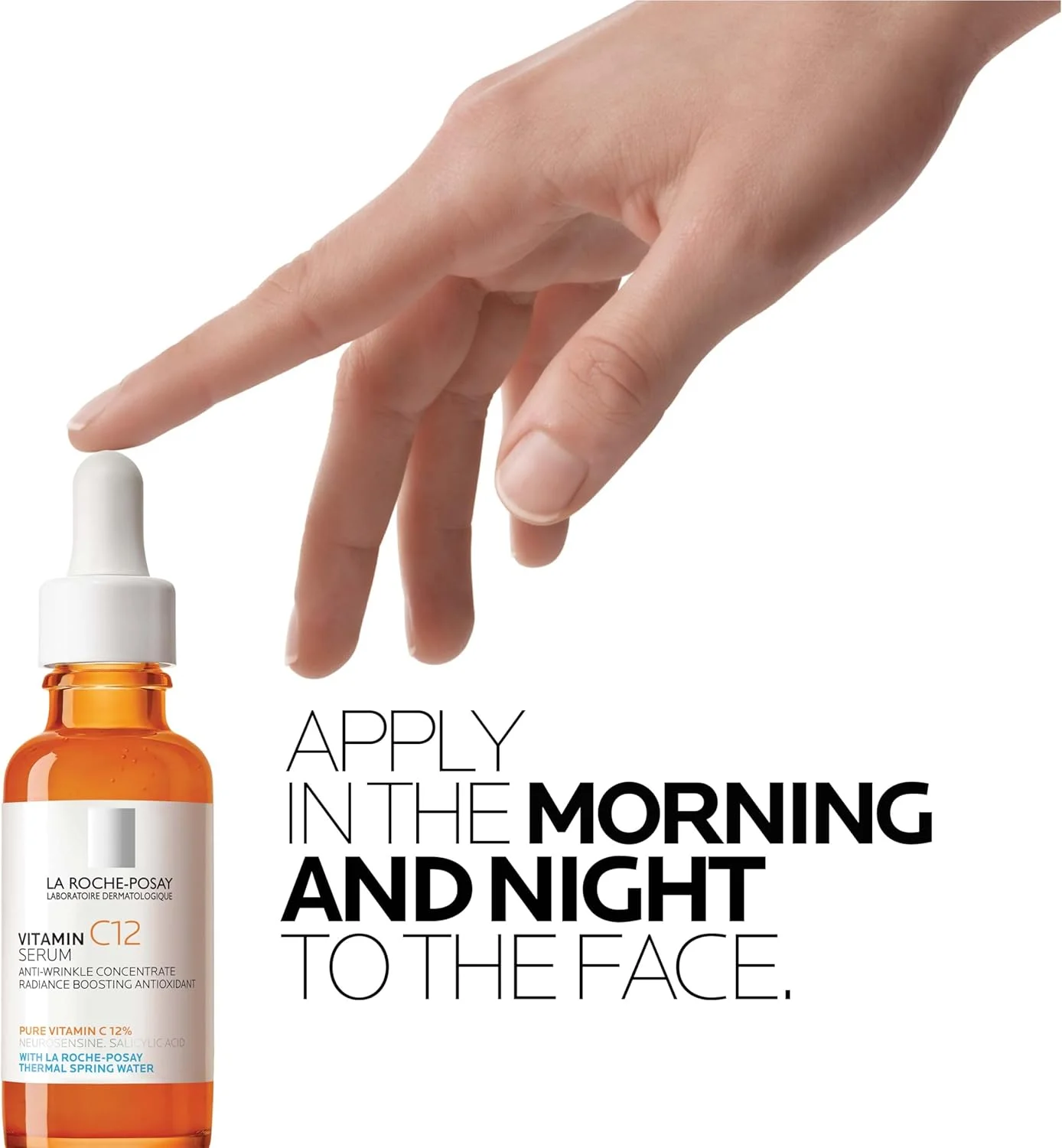 سرم صورت ضد پیری حاوی 12% ویتامین C خالص La Roche Posay مناسب انواع پوست 30 میلی لیتر سرم صورت ضد پیری حاوی 12% ویتامین C خالص La Roche Posay مناسب انواع پوست 30 میلی لیتر