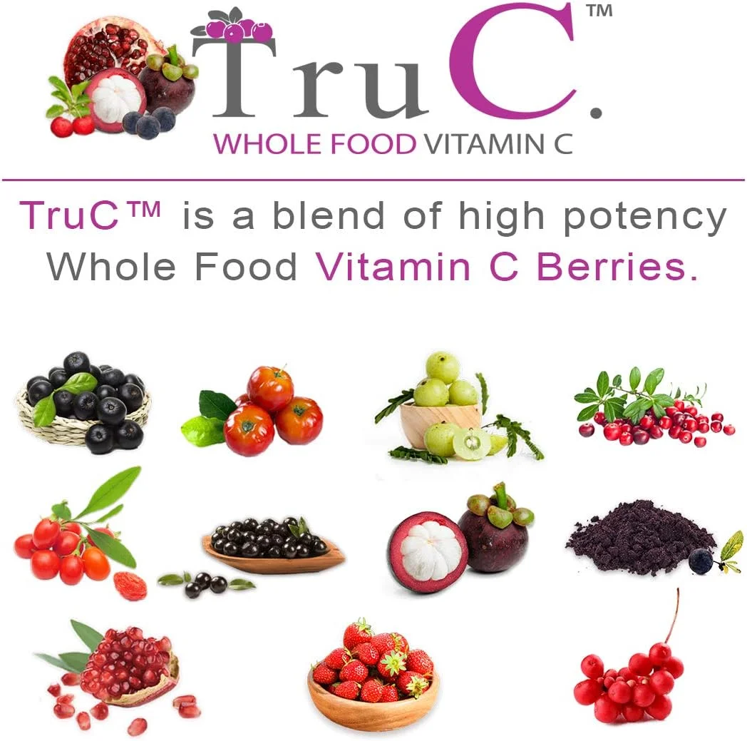 ویتامین C غذایی کامل خام SmarterVitamins - 100% منبع توت و طبیعی از توت های ارگانیک و غیر GMO، 60 کپسول گیاهی ویتامین C غذایی کامل خام SmarterVitamins - 100% منبع توت و طبیعی از توت های ارگانیک و غیر GMO، 60 کپسول گیاهی
