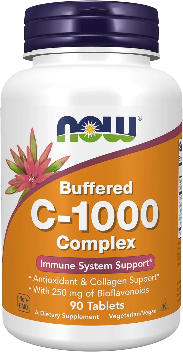 مکمل های ناو، ویتامین C-1000 کمپلکس با 250 میلی گرم بیوفلاونوئید، بافر شده، محافظت آنتی اکسیدانی*، 90 قرص مکمل های ناو، ویتامین C-1000 کمپلکس با 250 میلی گرم بیوفلاونوئید، بافر شده، محافظت آنتی اکسیدانی*، 90 قرص