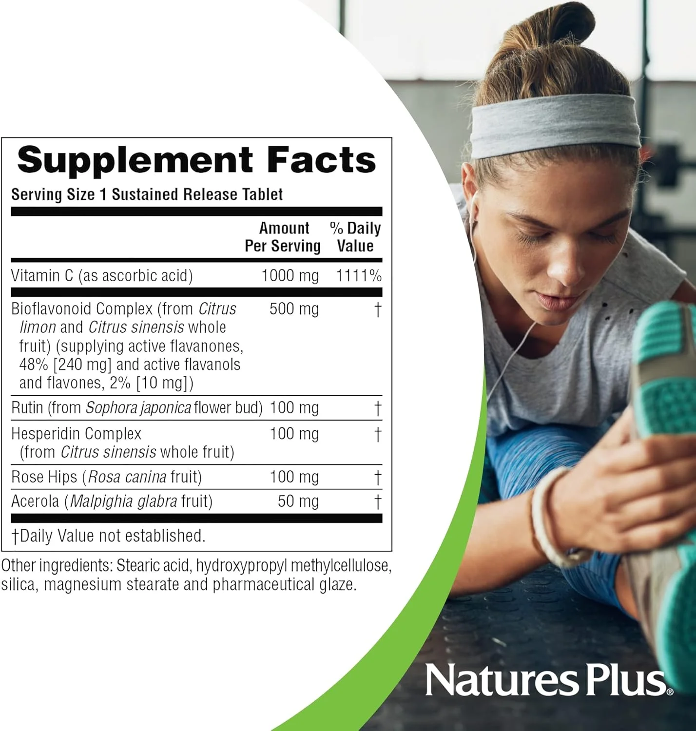 Nature's Plus - سوپر سی کمپلکس رهش پایدار 1000 میلی گرم. 180 قرص 49869 Nature's Plus - سوپر سی کمپلکس رهش پایدار 1000 میلی گرم. 180 قرص 49869