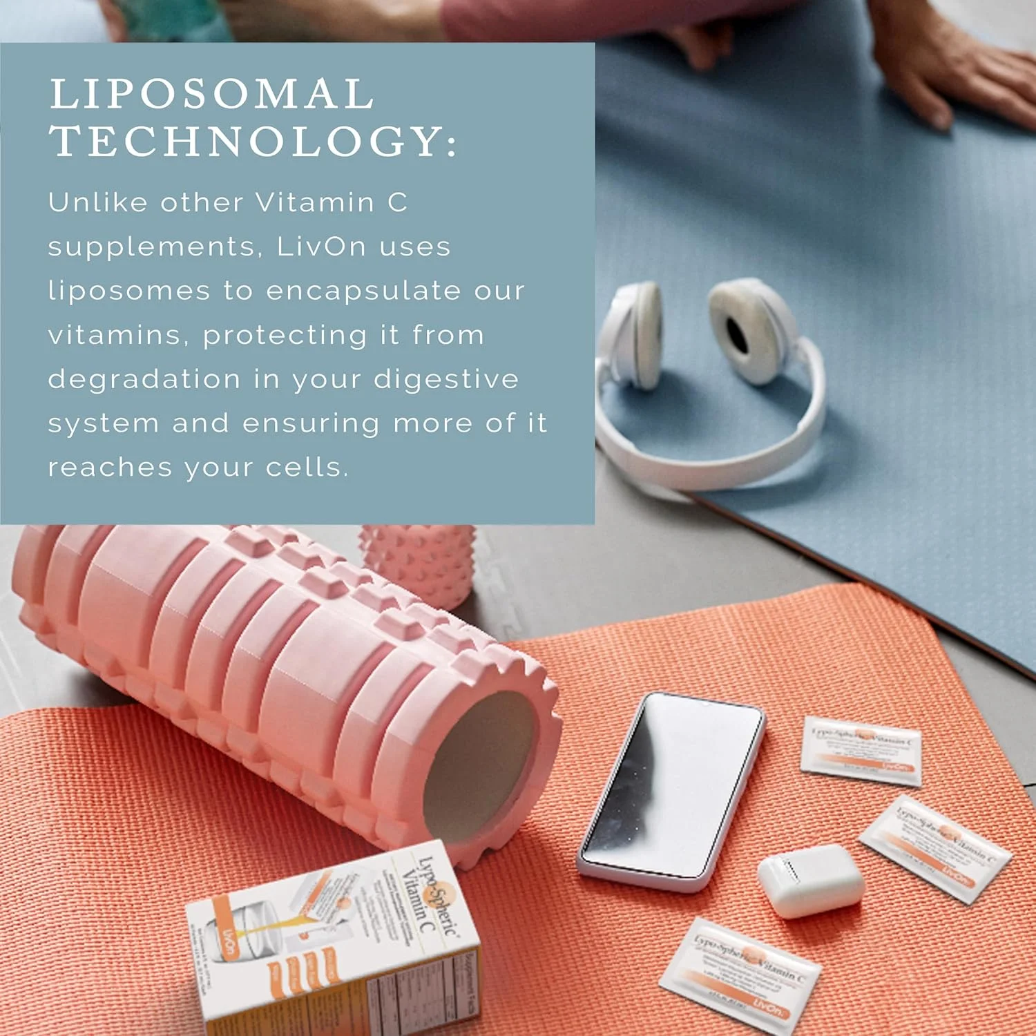 ویتامین C لیپو-اسفریک LivOn Laboratories - بسته 30 عددی، 1000 میلی گرم ویتامین C لیپو-اسفریک LivOn Laboratories - بسته 30 عددی، 1000 میلی گرم