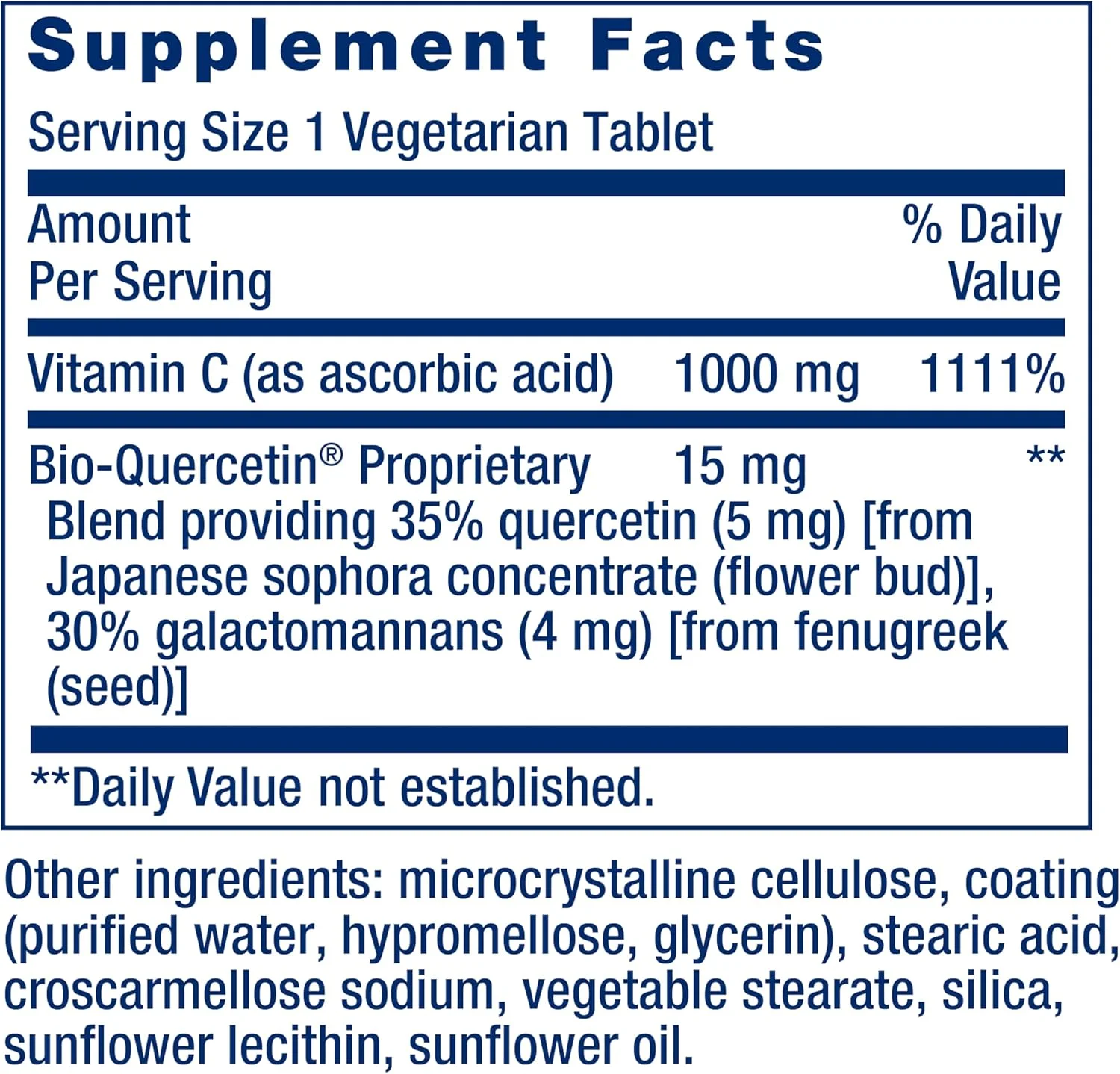 ویتامین C و Bio-Quercetin Phytosome لایف اکستنشن - برای حمایت از سیستم ایمنی و ضد پیری - تقویت تشکیل کلاژن و جذب آهن - بدون گلوتن، غیر GMO - 250 قرص گیاهی ویتامین C و Bio-Quercetin Phytosome لایف اکستنشن - برای حمایت از سیستم ایمنی و ضد پیری - تقویت تشکیل کلاژن و جذب آهن - بدون گلوتن، غیر GMO - 250 قرص گیاهی