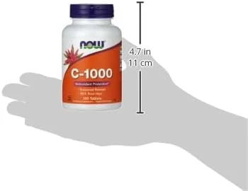 Now Foods ویتامین C-1000 به همراه گل رز - 100 عدد قرص