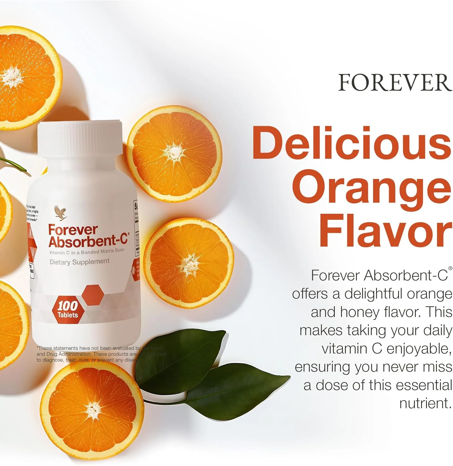 Forever Living Products Vitamin C Chewable Tablets - 100 Forever Living Products Vitamin C Chewable Tablets - 100