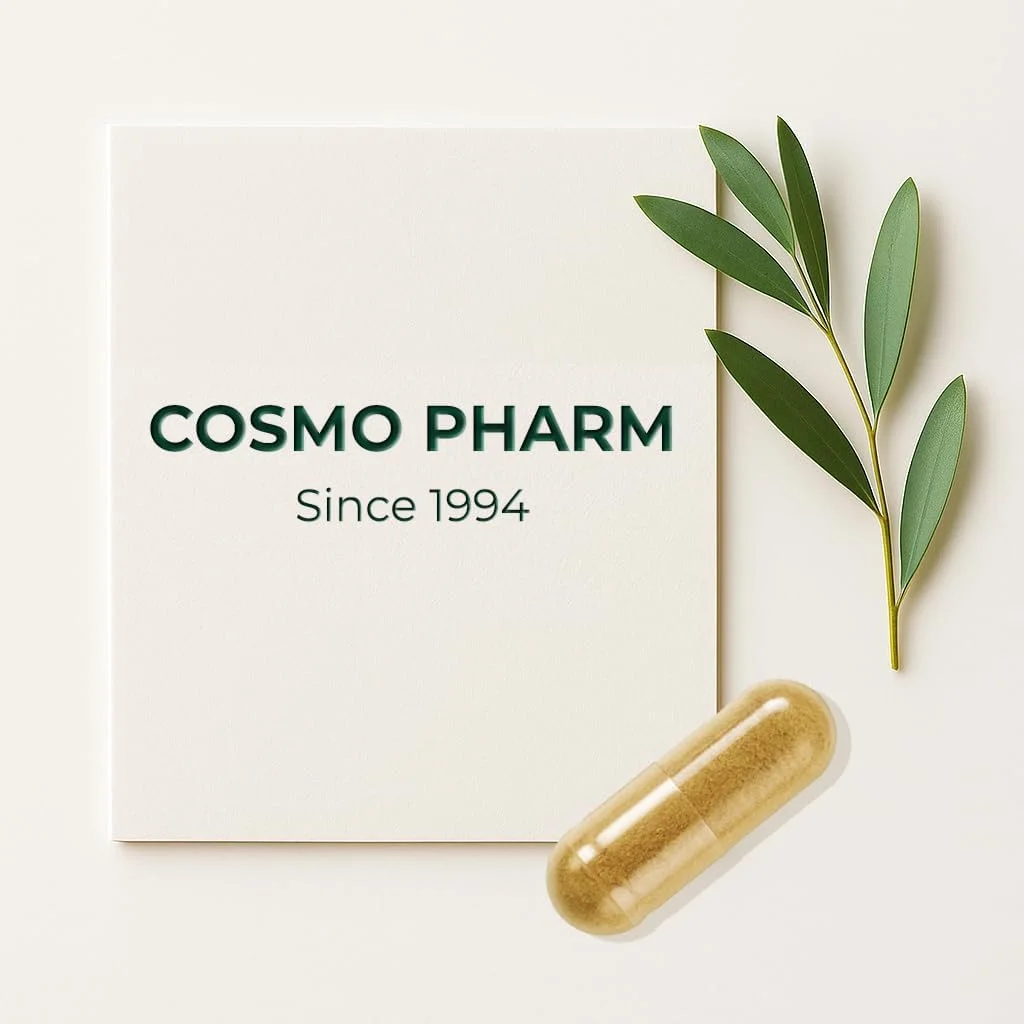 کپسول ویتامین C لیپوزومال 500 میلی گرمی COSMO PHARM - جذب بالا، ملایم بر روی دستگاه گوارش - تقویت سیستم ایمنی و افزایش آنتی اکسیدان، 90 کپسول گیاهی کپسول ویتامین C لیپوزومال 500 میلی گرمی COSMO PHARM - جذب بالا، ملایم بر روی دستگاه گوارش - تقویت سیستم ایمنی و افزایش آنتی اکسیدان، 90 کپسول گیاهی