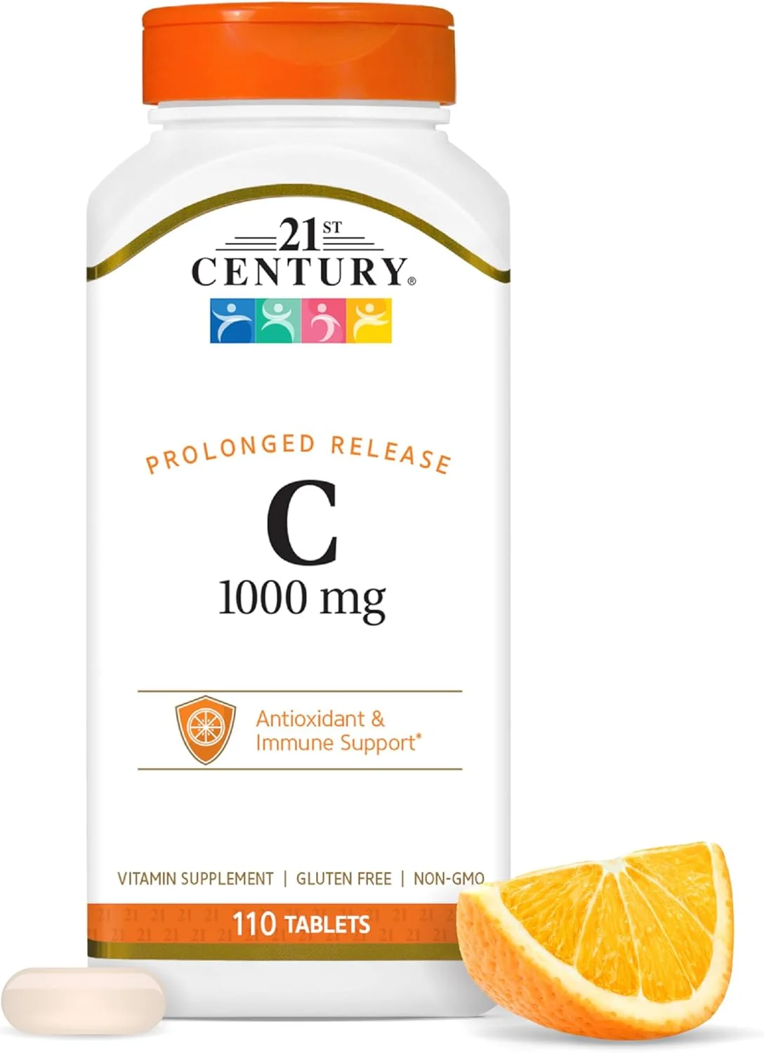 کپسول های رهش طولانی ویتامین C 1000 میلی گرمی 21st Century - 110 عدد