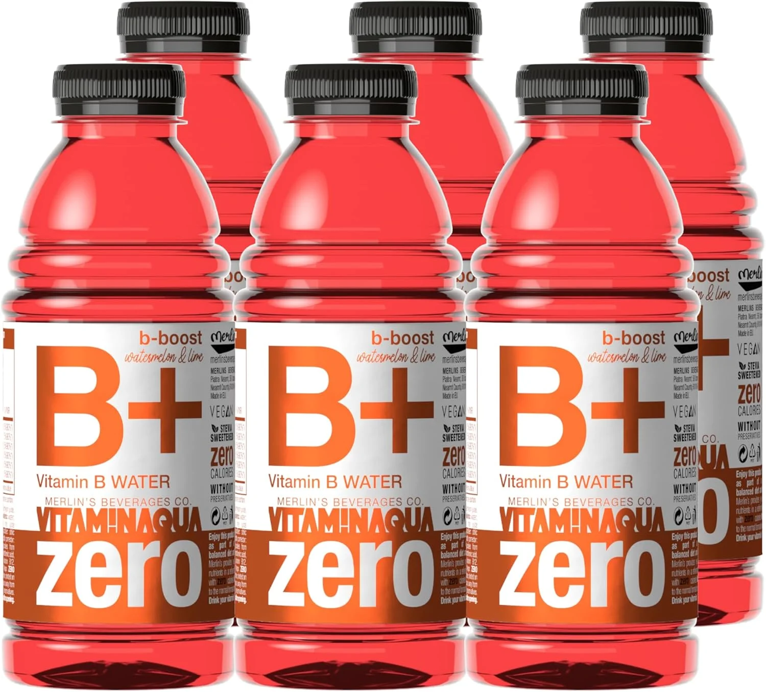 ویتامین آکوا ZERO B-Boost B+ طعم هندوانه و لیمو 6 عدد 600 میلی لیتری ویتامین آکوا ZERO B-Boost B+ طعم هندوانه و لیمو 6 عدد 600 میلی لیتری