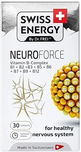 کپسول نوروفورس سوئیس انرژی 30 عددی