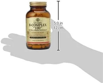 کپسول های گیاهی ب-کمپلکس "100" سولگار، 100 عددی