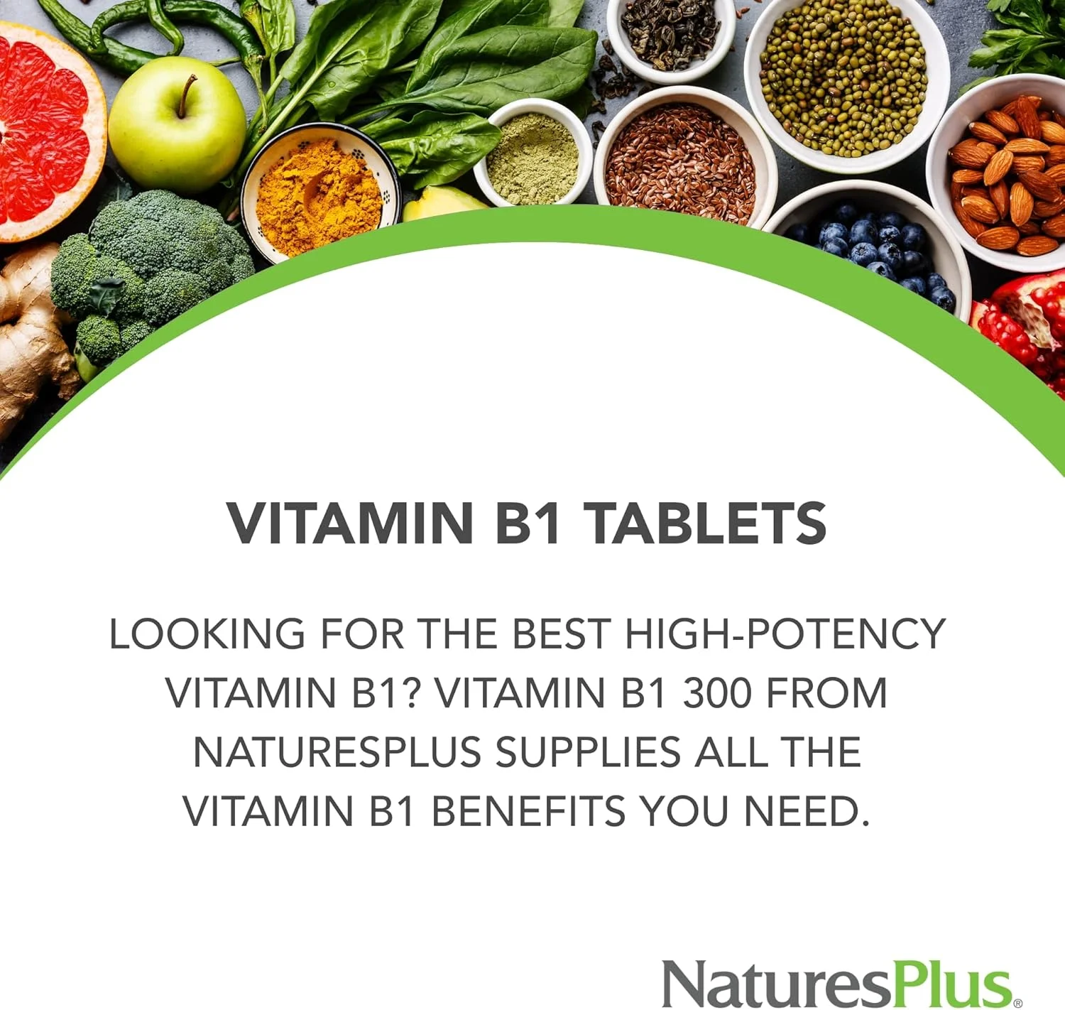 Nature's Plus ویتامین ب۱ ۳۰۰ میلی گرم رهش پایدار، ۹۰ قرص - منبع انرژی سلولی، بدون گلوتن Nature's Plus ویتامین ب۱ ۳۰۰ میلی گرم رهش پایدار، ۹۰ قرص - منبع انرژی سلولی، بدون گلوتن