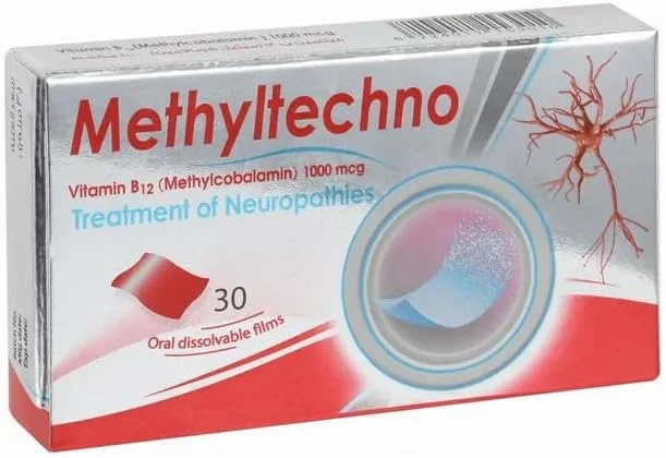 متیل تکنو ویتامین ب ۱۲ حل شونده خوراکی 30 عدد
