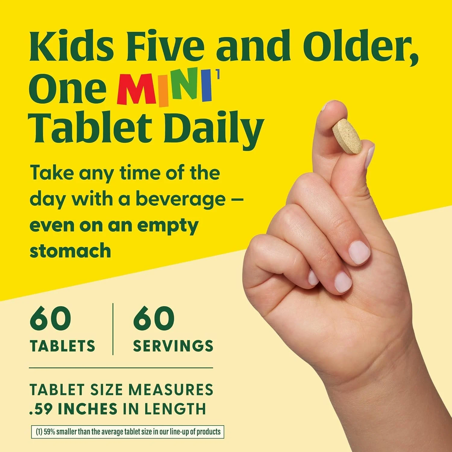 MegaFood Kids One Daily - ویتامین های کودکان - حاوی ویتامین B، ویتامین C، ویتامین D و زینک - مکمل سلامت استخوان و تقویت سیستم ایمنی - غیر GMO، گیاهی، ساخته شده بدون 9 ماده حساسیت زا غذایی - 60 مینی قرص - تامین 2 ماهه MegaFood Kids One Daily - ویتامین های کودکان - حاوی ویتامین B، ویتامین C، ویتامین D و زینک - مکمل سلامت استخوان و تقویت سیستم ایمنی - غیر GMO، گیاهی، ساخته شده بدون 9 ماده حساسیت زا غذایی - 60 مینی قرص - تامین 2 ماهه