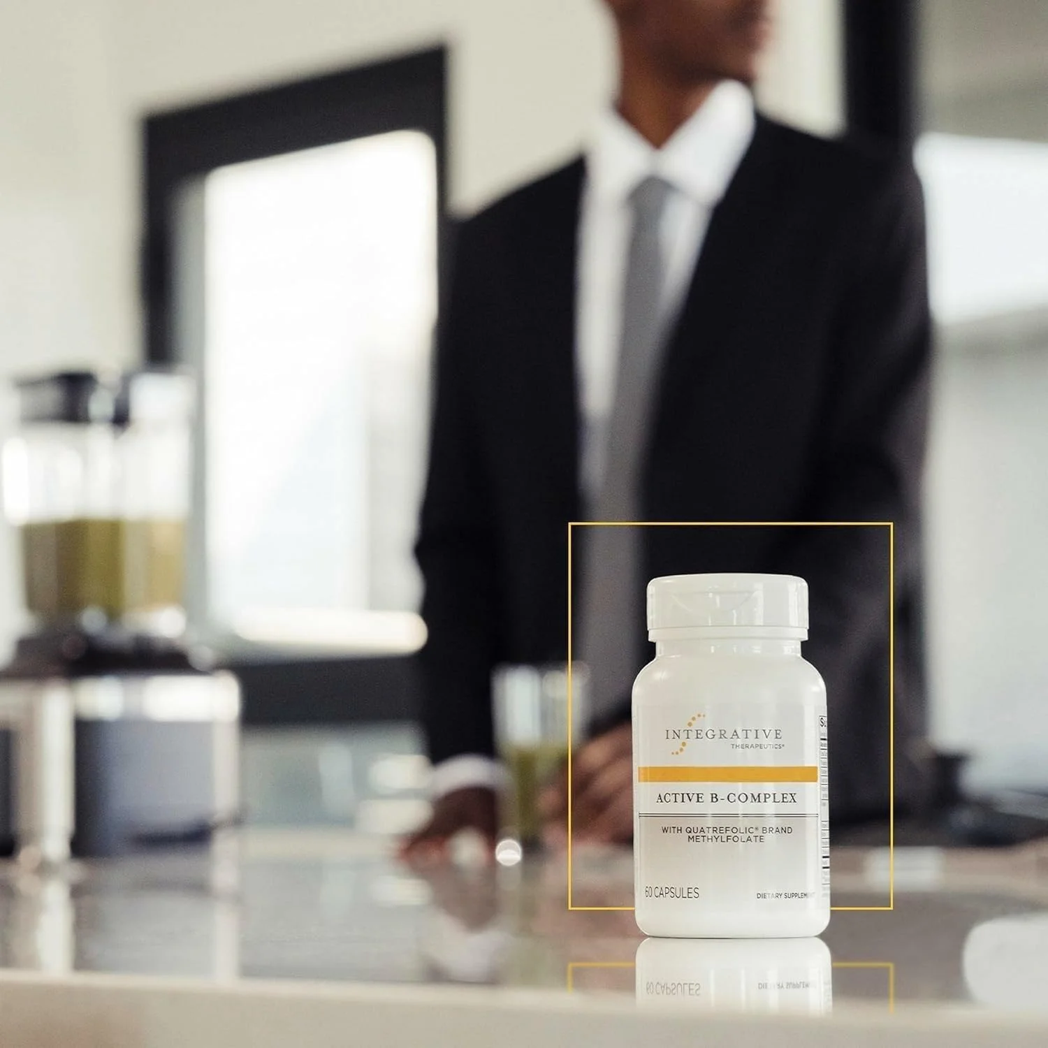 комплекс актив B Integrative Therapeutics - پشتیبانی از انرژی سلولی و سلامت قلب با ویتامین های B2، B6 و B12* - پشتیبانی از سیستم عصبی و ایمنی* - بدون لبنیات و گلوتن - 60 کپسول комплекс актив B Integrative Therapeutics - پشتیبانی از انرژی سلولی و سلامت قلب با ویتامین های B2، B6 و B12* - پشتیبانی از سیستم عصبی و ایمنی* - بدون لبنیات و گلوتن - 60 کپسول