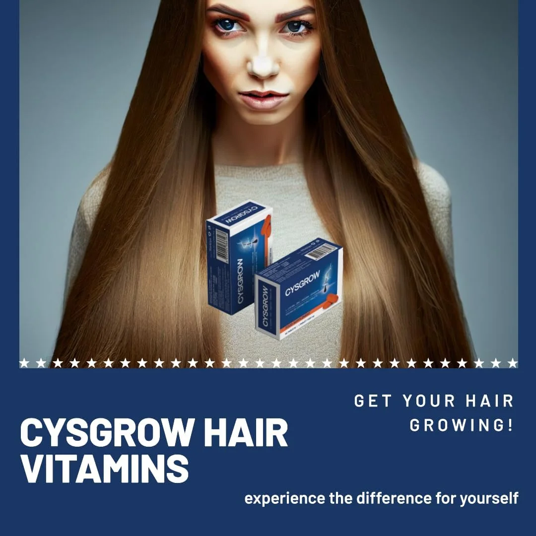 مکمل غذایی ویتامین مو Cysgrow حاوی سیستین، ویتامین B6، آرژنین و زینک مکمل غذایی ویتامین مو Cysgrow حاوی سیستین، ویتامین B6، آرژنین و زینک