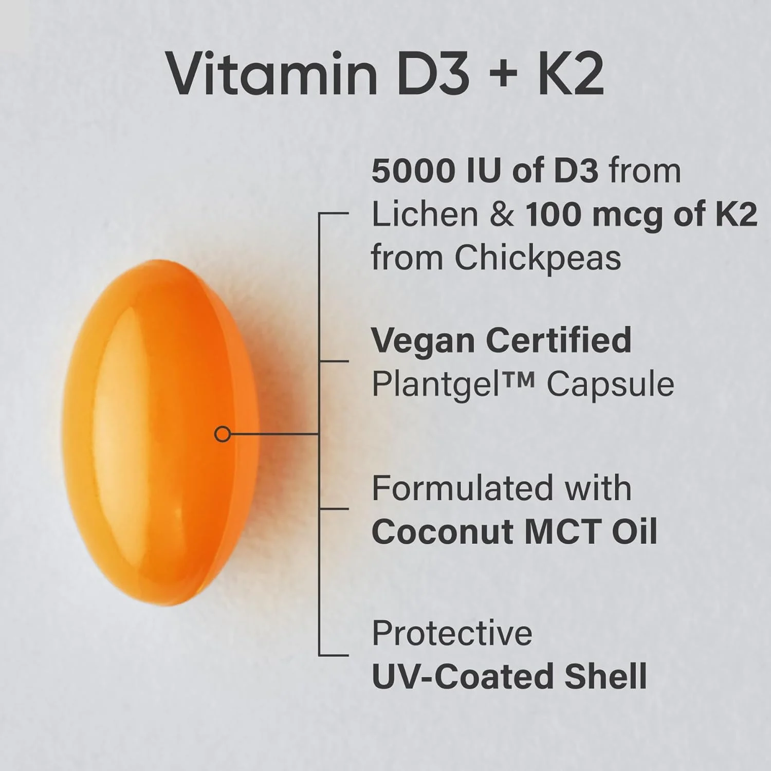 ویتامین K2 + D3 اسپورتس ریسرچ با روغن نارگیل ارگانیک برای جذب بهتر ویتامین K2 + D3 اسپورتس ریسرچ با روغن نارگیل ارگانیک برای جذب بهتر