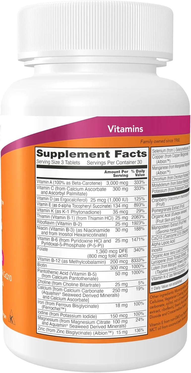 NOW Foods Eve Women's Multiple، 90 عدد قرص NOW Foods Eve Women's Multiple، 90 عدد قرص
