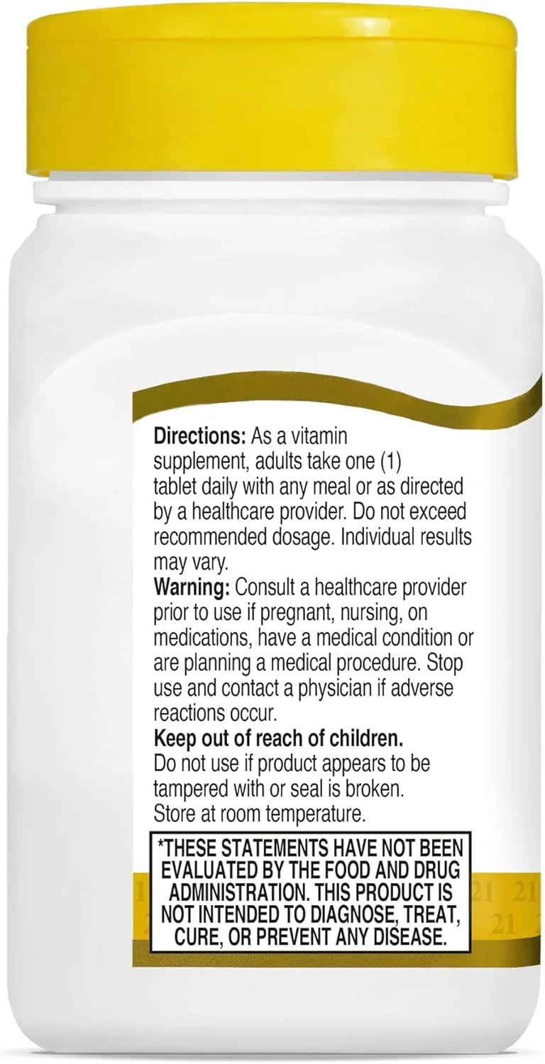 کپسول های ب-کمپلکس به همراه ویتامین C 21st Century - 100 عدد کپسول های ب-کمپلکس به همراه ویتامین C 21st Century - 100 عدد